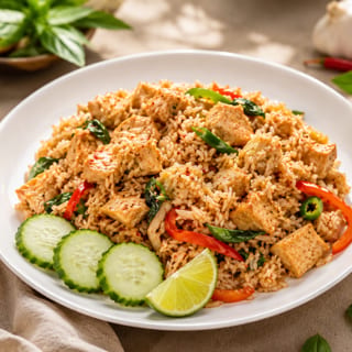 Basil Fried Rice 🌶️🌶️
