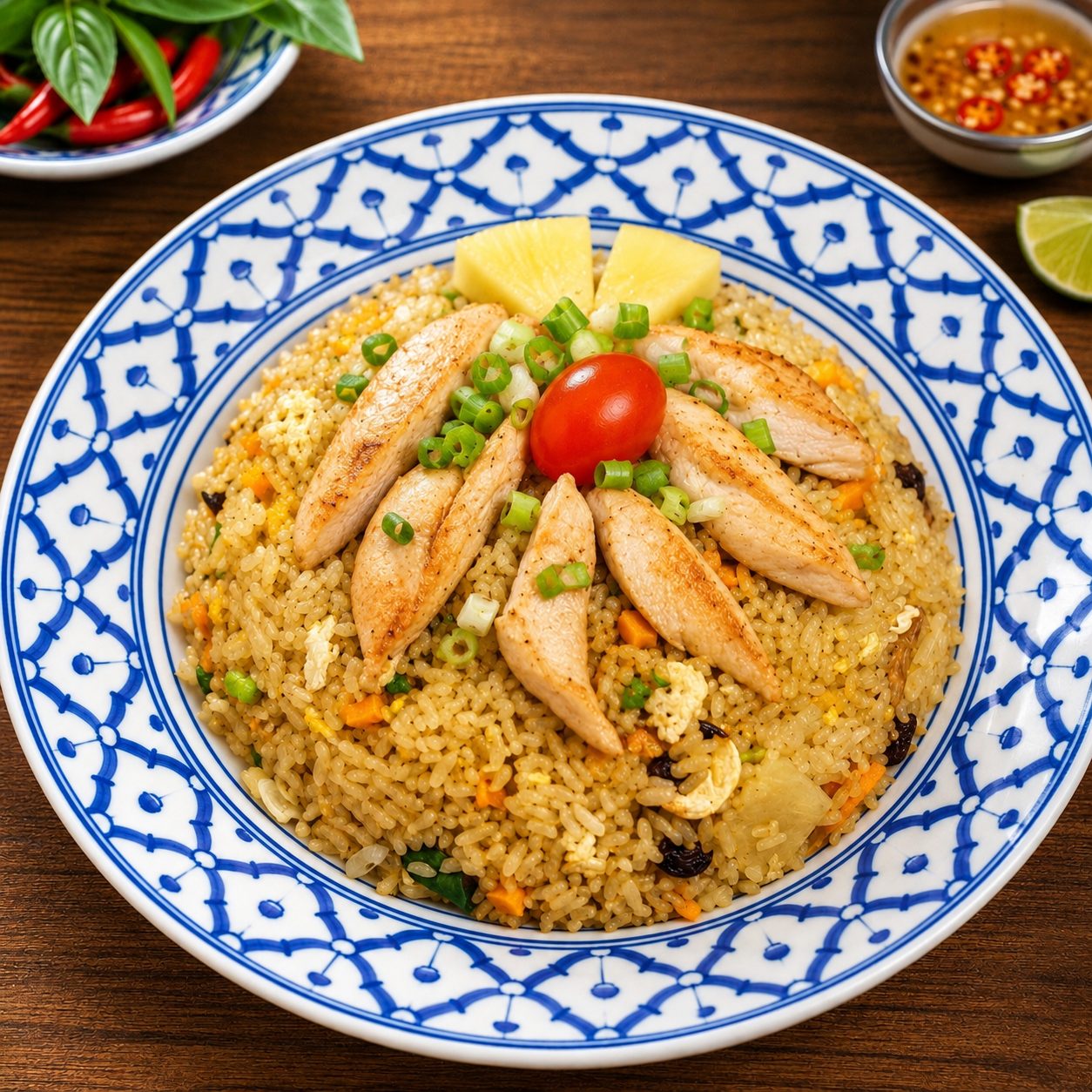 Pineapple Fried Rice.