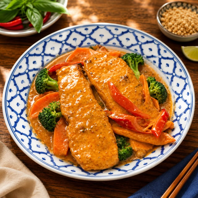Choo-Chee Salmon 🌶️🌶️.