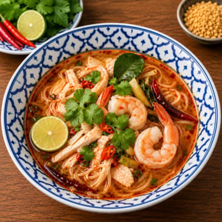 Tom Yum Noodle Soup 🌶️🌶️