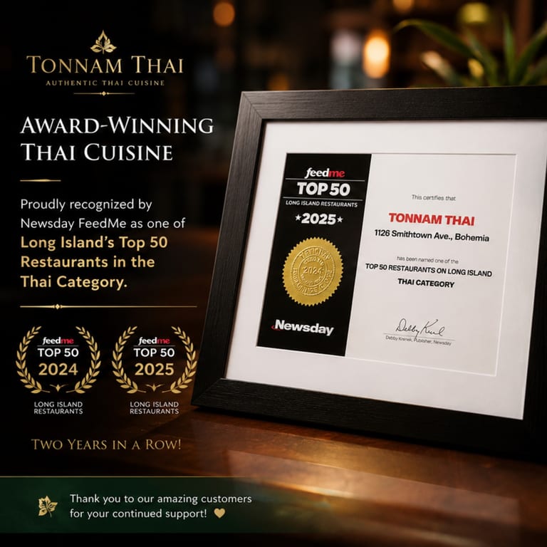 Celebrating Award-Winning Local Dining