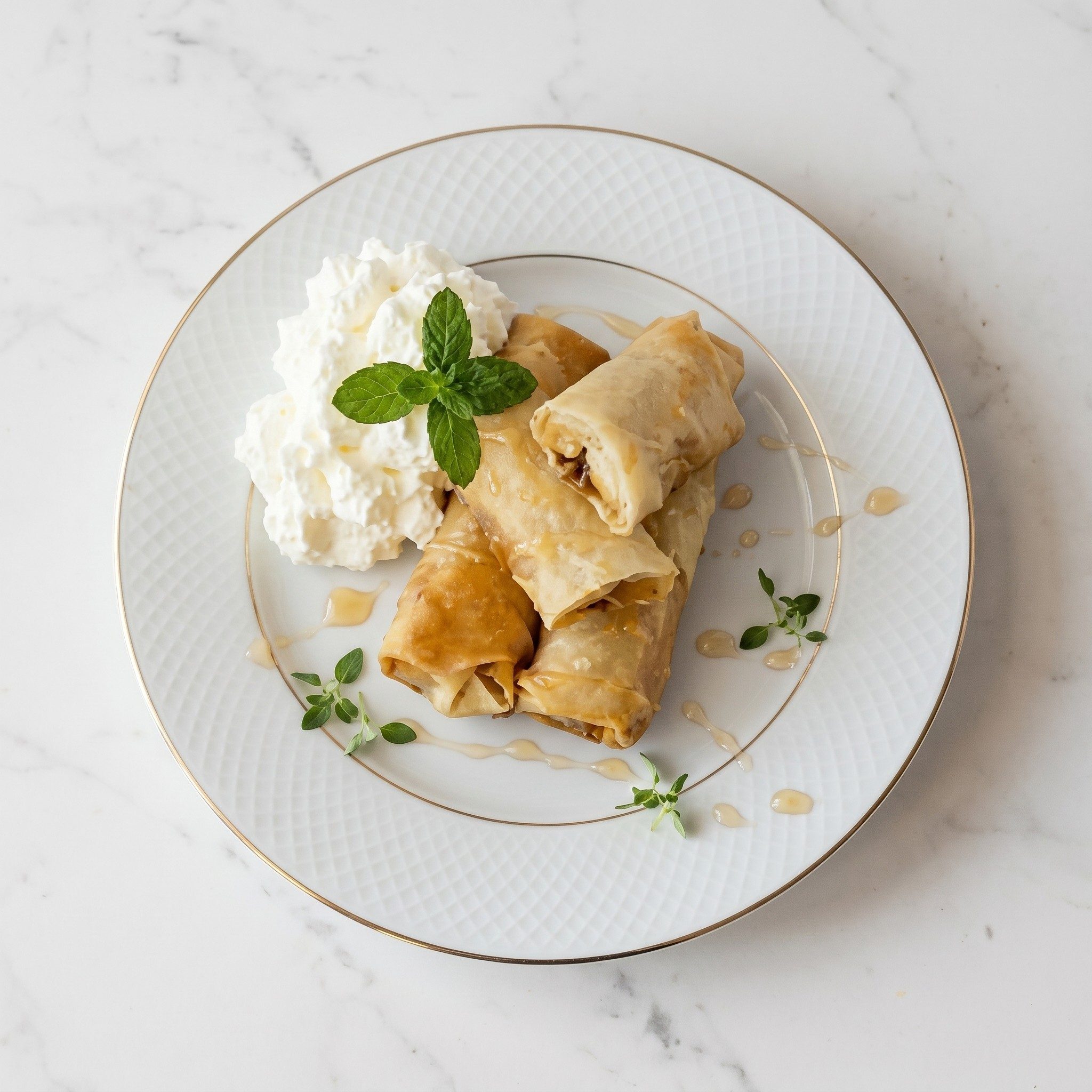 Fried Banana & Coconut.