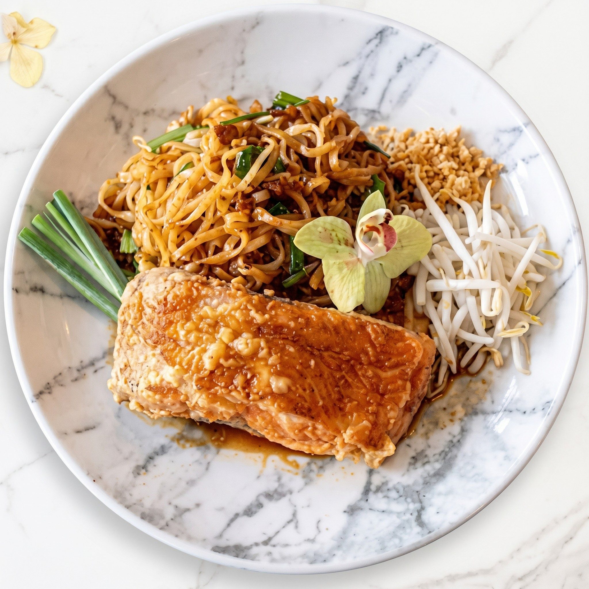 Pad Thai Salmon.