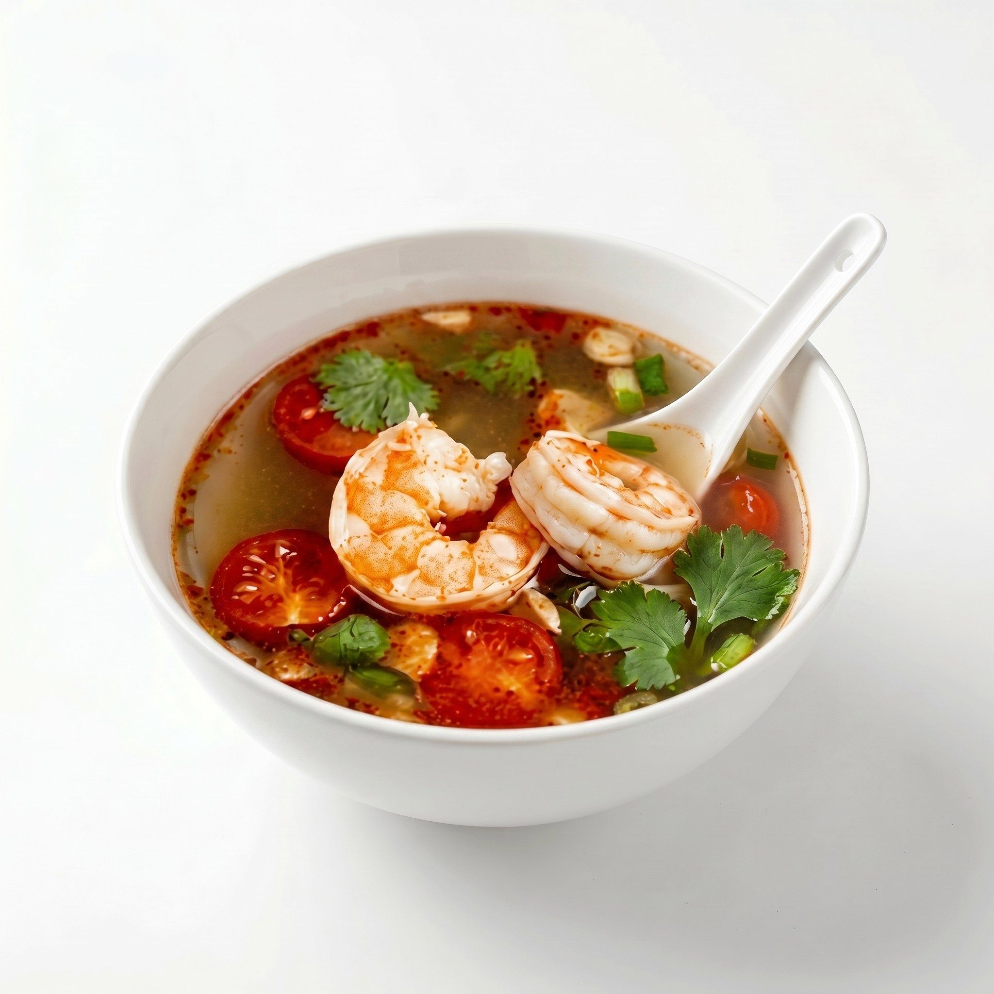 Tom Yum Goong Soup 🌶️🌶️.